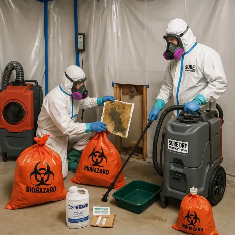 Contaminated Water Handling Protocols process in Iroquois County, IL